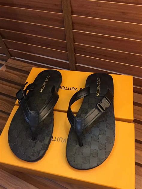 louis vuitton slip on mens|louis vuitton flip flops price.